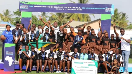 Fountain Gate Dodoma and Royal Giant High School win CECAFA Zone African Schools Football Championship Qualifiers  
